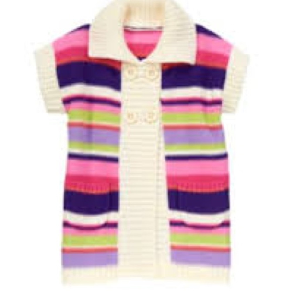 2013 Gymboree Corgi Line Multi Stripe Sweater size 2T - Picture 3 of 10